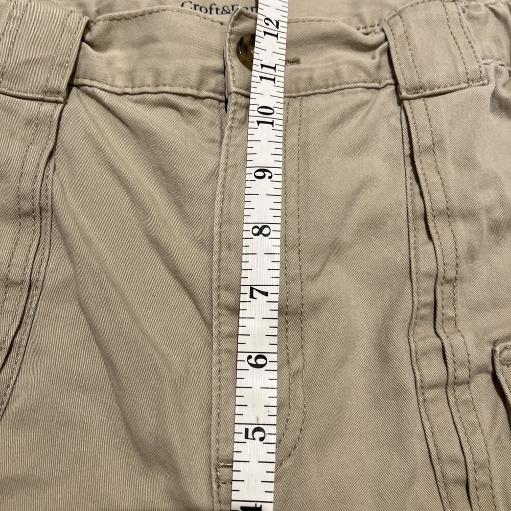 Croft&Barrow Cargo Shorts Mens Size 46 Tan Hiking‎ Outdoors Fishing Nature - Picture 7 of 10